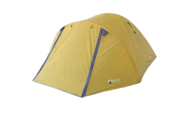Tenda Dome Kapasitas 4 orang + 3 Matras
